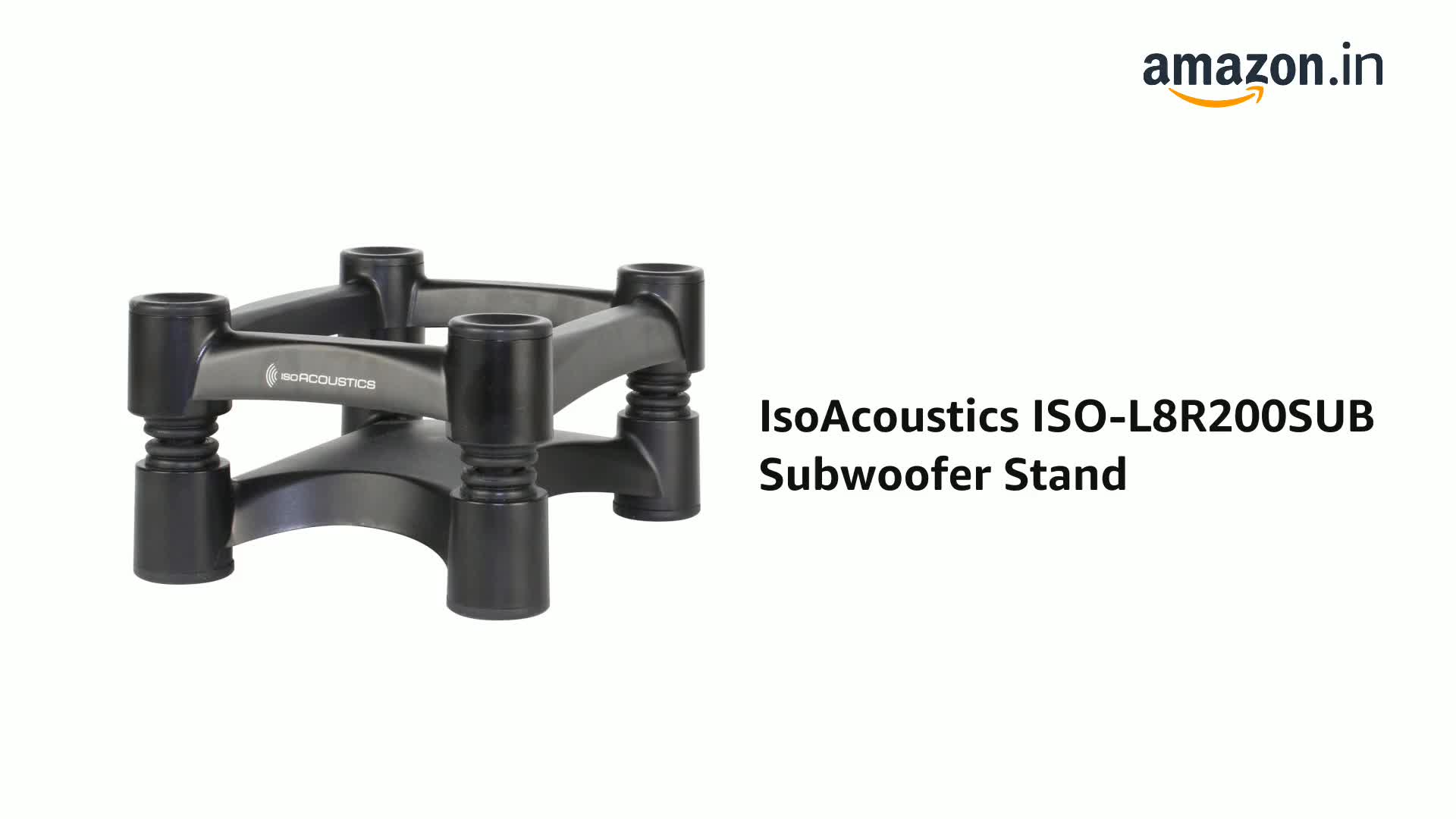 IsoAcoustics ISO-L8R200SUB Subwoofer Stand Price: Buy IsoAcoustics
